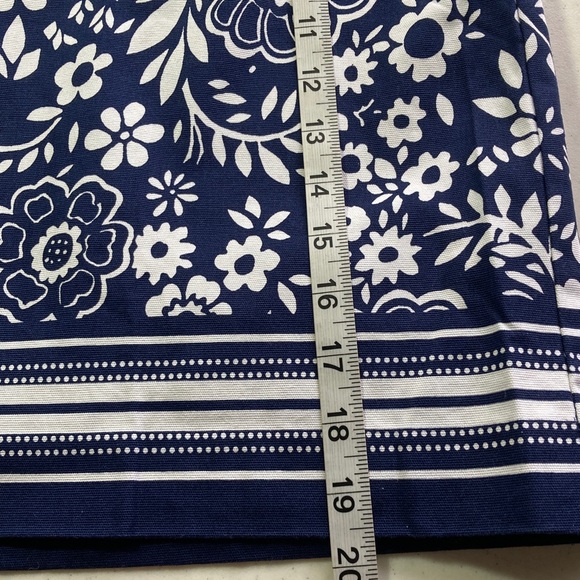 Talbots Blue & White Floral Skirt - Picture 6 of 6